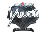 Sticker | yuurih (Foil) | Berlin 2019