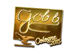 Sticker | gob b (Gold) | Cologne 2015