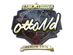 Sticker | ottoNd (Gold) | Berlin 2019 Sticker | ottoNd (Gold) | Berlin 2019