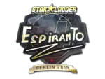 Sticker | EspiranTo (Gold) | Berlin 2019
