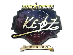 Sticker | Keoz (Gold) | Berlin 2019 Sticker | Keoz (Gold) | Berlin 2019