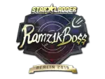 Sticker | Ramz1kBO$$ (Gold) | Berlin 2019