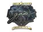 Sticker | gade (Gold) | Berlin 2019