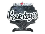Sticker | Kjaerbye (Foil) | Berlin 2019