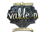Sticker | v4lde (Gold) | Berlin 2019