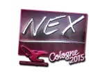 Sticker | nex (Foil) | Cologne 2015