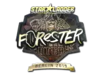 Sticker | Forester (Gold) | Berlin 2019