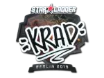 Sticker | Krad (Foil) | Berlin 2019