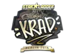 Sticker | Krad (Gold) | Berlin 2019