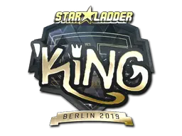 Sticker | kNgV- (Gold) | Berlin 2019 Sticker | kNgV- (Gold) | Berlin 2019