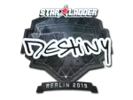 Sticker | DeStiNy (Foil) | Berlin 2019