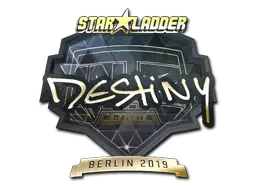 Sticker | DeStiNy (Gold) | Berlin 2019
