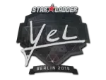 Sticker | yel | Berlin 2019