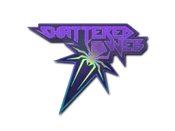 Sticker | Shattered Web Sticker | Shattered Web