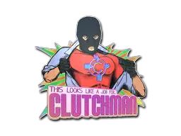 Sticker | Clutchman (Holo) Sticker | Clutchman (Holo)