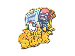 Sticker | Door Stuck (Foil) Sticker | Door Stuck (Foil)