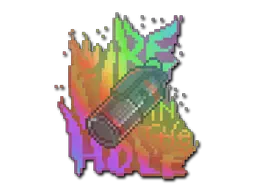 Sticker | Fire in the Hole (Holo)