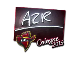 Sticker | AZR (Foil) | Cologne 2015 Sticker | AZR (Foil) | Cologne 2015