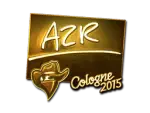 Sticker | AZR (Gold) | Cologne 2015