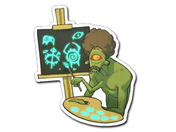 Sticker | Vortigaunt the Painter Sticker | Vortigaunt the Painter