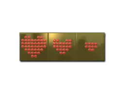 Sticker | Health (Gold)