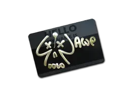 Sticker | Hello AWP (Gold) Sticker | Hello AWP (Gold)