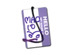 Sticker | Hello MAC-10