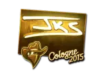 Sticker | jks (Gold) | Cologne 2015