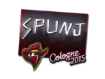 Sticker | SPUNJ (Foil) | Cologne 2015