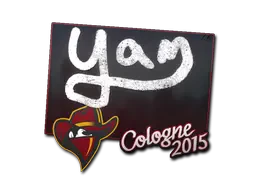 Sticker | yam | Cologne 2015 Sticker | yam | Cologne 2015