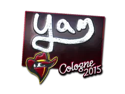 Sticker | yam (Foil) | Cologne 2015 Sticker | yam (Foil) | Cologne 2015