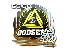 Sticker | GODSENT (Foil) | 2020 RMR Sticker | GODSENT (Foil) | 2020 RMR