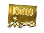 Sticker | USTILO (Gold) | Cologne 2015
