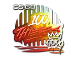 Sticker | 100 Thieves (Foil) | 2020 RMR