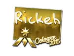 Sticker | Rickeh (Gold) | Cologne 2015