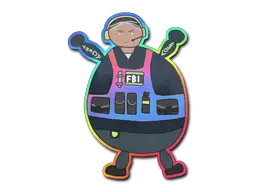 Sticker | Poorly Drawn Ava (Holo) Sticker | Poorly Drawn Ava (Holo)
