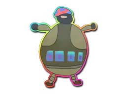 Sticker | Poorly Drawn IDF (Holo)