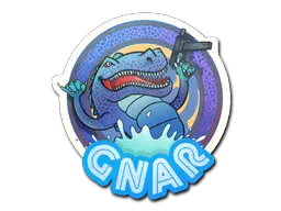 Sticker | Blue Gnar Sticker | Blue Gnar