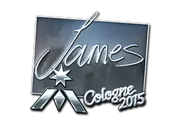 Sticker | James (Foil) | Cologne 2015 Sticker | James (Foil) | Cologne 2015