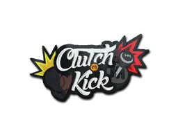 Sticker | Clutch Or Kick Sticker | Clutch Or Kick