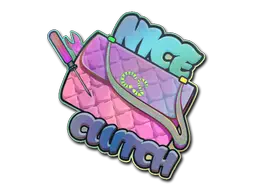 Sticker | Nice Clutch (Holo) Sticker | Nice Clutch (Holo)