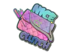 Sticker | Nice Clutch (Holo)