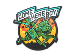 Sticker | Come Here Boy Sticker | Come Here Boy