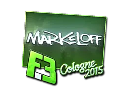 Sticker | markeloff (Foil) | Cologne 2015 Sticker | markeloff (Foil) | Cologne 2015