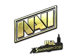 Sticker | Natus Vincere (Gold) | Stockholm 2021 Sticker | Natus Vincere (Gold) | Stockholm 2021