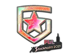 Sticker | Gambit Gaming (Holo) | Stockholm 2021 Sticker | Gambit Gaming (Holo) | Stockholm 2021