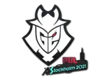 Sticker | G2 Esports | Stockholm 2021