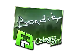 Sticker | bondik (Foil) | Cologne 2015