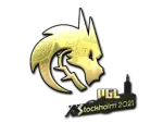 Sticker | Team Spirit (Gold) | Stockholm 2021