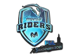 Sticker | Movistar Riders (Holo) | Stockholm 2021 Sticker | Movistar Riders (Holo) | Stockholm 2021